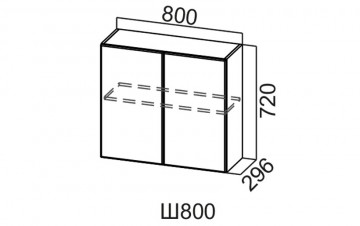 Шкаф Навесной «Геометрия Ш800/720»