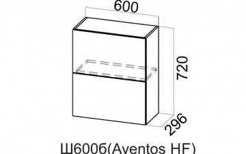 Шкаф Навесной «Геометрия Ш600Б/720 Aventos HF»