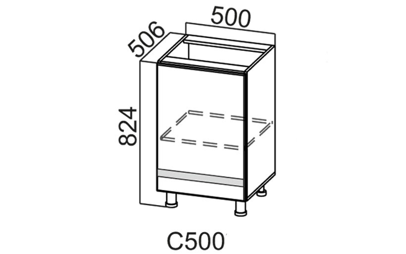 Стол-рабочий «Соло 500» 