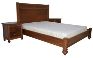 Кровать «Пальмира» из массива бука